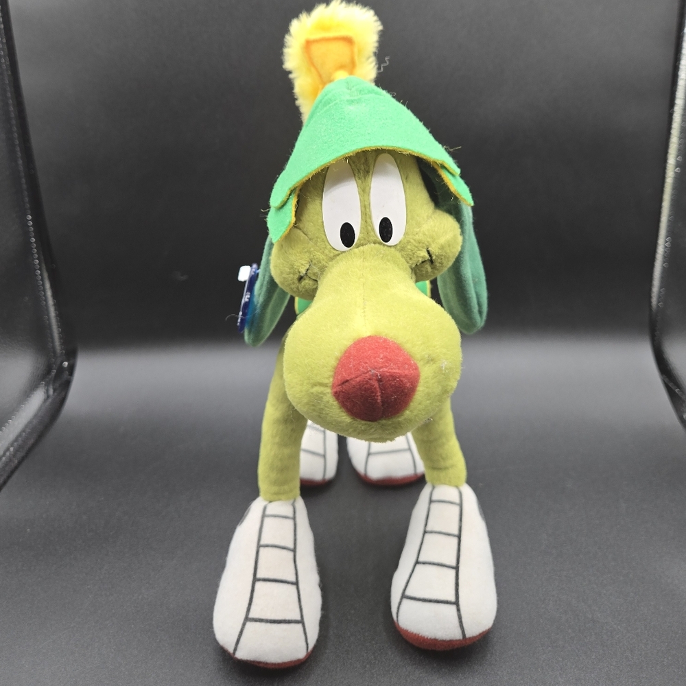Looney Tunes Marvin The Martian Dog K-9 Bendable Plush Applause 1997